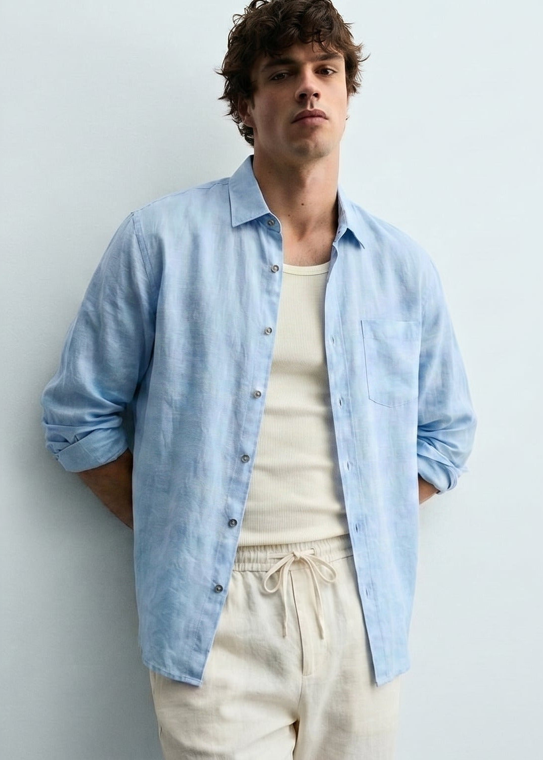 Linen Shirt and Trouser - Combo