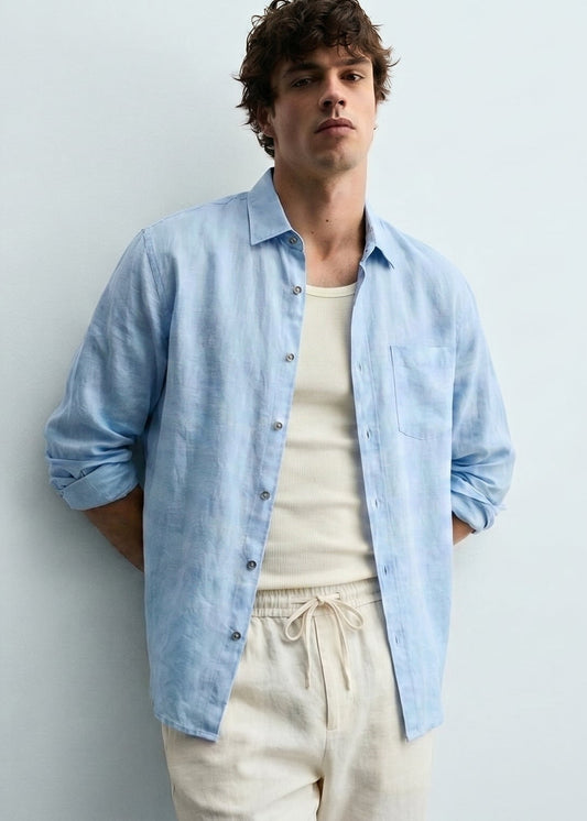 Linen Shirt and Trouser - Combo